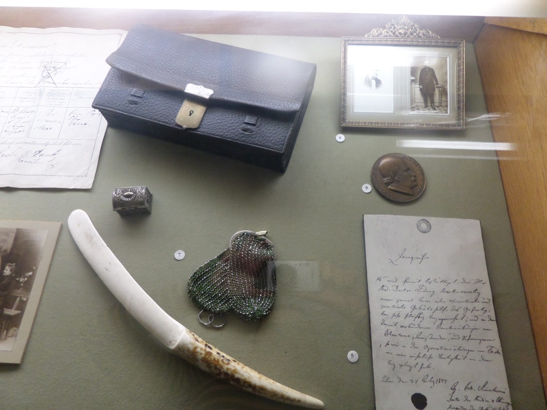 Ignaz Semmelweis' memorabilia, Semmelweis Museum, Budapest (by Gabriella Facchinetti) (4).JPG